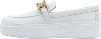 Frau Loafers - Dames - Loafers - Wit - 39 EU - Leer - Schoenen