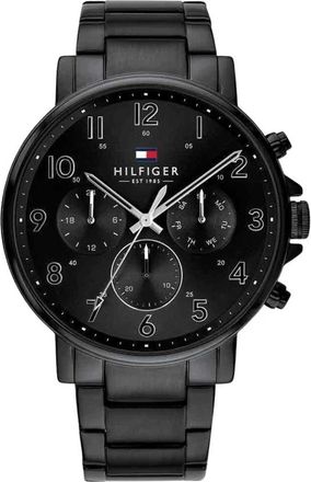 Tommy Hilfiger Accessoires, Heren, Zwart, ONE Size, Daniel Chronograph Horloge