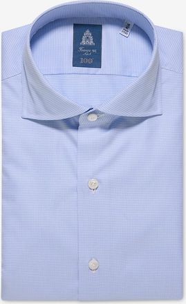 Finamore Lang&auml;rmeliges Hemd aus Baumwolle Eduardo