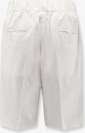 Hev&ograve; Mens Shorts Torre Lapillo White Linen