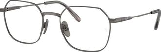 Ray-Ban JIM TITANIUM Demo Geometric Unisex Eyeglasses RX8794 1000 53