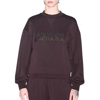 A|X Armani Exchange Dames, Sweatshirts & Hoodies, Bruin, Maat: L