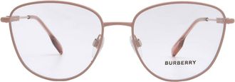Burberry Virginia Demo Cat Eye Ladies Eyeglasses BE1376 1343 53