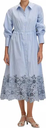 Exquise Wilhelmina Dress In Blue