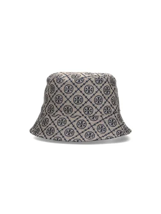 Tory Burch Womens Hats Beige Shell: Cotton