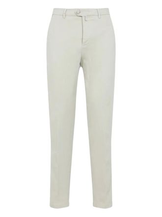 Kiton button cotton trousers - men - Cotton/Elastane - 32 - Neutrals