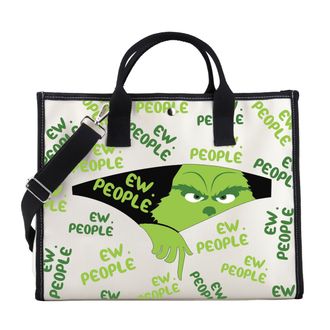 Generic Family Christmas Merchandise Ew People Tote Bag Christmas Movie Lover Gift (Family Christmas tote)