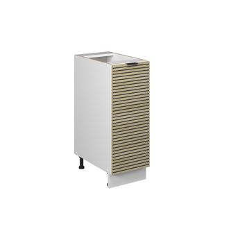 Vicco Armario De Farmacia Fame-line, Panel De Roble, 30 Cm Sin Encimera, Vicco