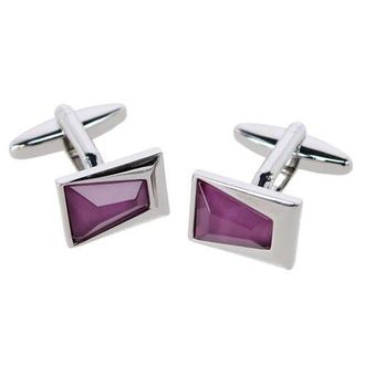 Trafalgar Store Reginal Rectangular Dapper Stone Cufflinks in Purple at Nordstrom