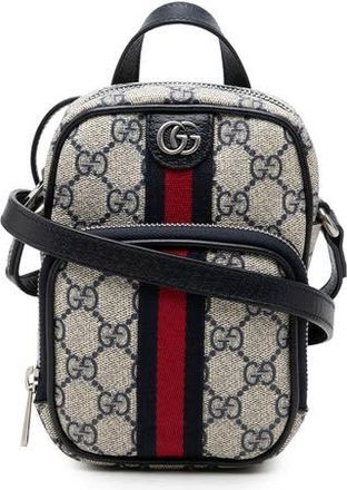 Gucci Pre-owned Gucci Mini GG Supreme Web Ophidia Satchel Unisex K8XSAOG69JD1OYAC
