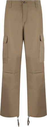 Carhartt Work in Progress Biscuit Cotton Regular Cargo Pant