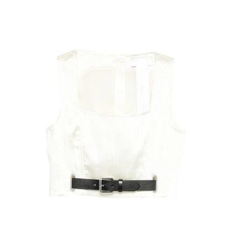Sportmax Belt Square-neck Top