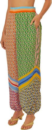 Farm Rio Cahew Scarf Mix Pants