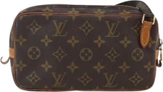 Louis Vuitton Pre-owned Cross Body Bags, female, Brown, Size: ONE SIZE Pre-owned Vintage Cross Body Bag