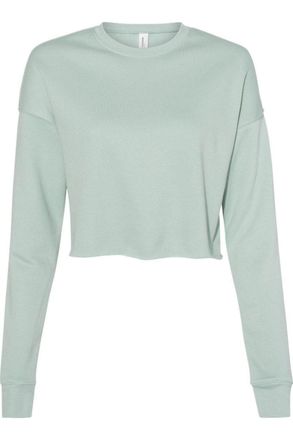 Bella + Canvas Women&acute;s Crop Crew Fleece