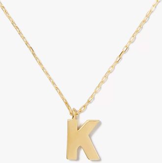 Kate Spade New York Kate Spade Fine Love Letter K Initial Pendant