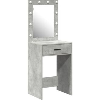 vidaXL Vidaxl - Dressing Table Concrete grey 50 x 41 x 135 cm Engineered wood