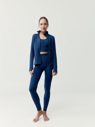 Born Living Yoga Jacket India Sailor Blue