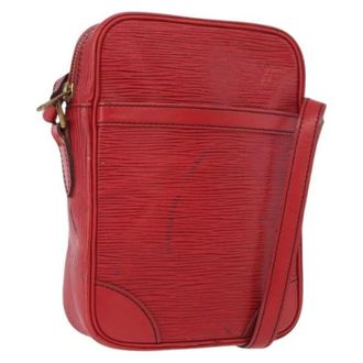 Louis Vuitton Pre-owned Shoulder Bag - Dames - Pre-owned - Rood - Maat: ONE Size Leer