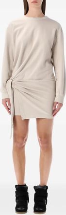 Isabel Marant Abito corto Zae a maniche lunghe - Toni neutri