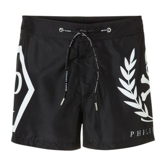Philipp Plein Let Me See Zwemshorts - Heren - Badkleding - Zwart - Maat: 2XL
