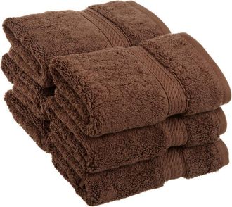 Superior 6Pc Egyptian Cotton Washcloth Set