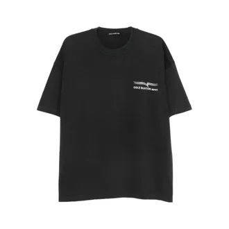 Cole Buxton Tops, Heren, Zwart, XL, Katoen, Sport T-shirt