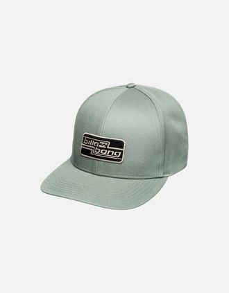 Billabong Mens Billabong Mens Walled Snapback Baseball Cap - Green - Size: ONE size
