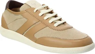 Giuseppe Zanotti Orei Canvas & Leather Sneaker