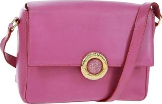 Celine Pre-owned Vintage Leren Crossbodytas - Dames - Vintage Schoudertas - Roze - ONE Size - Leer - Vintage
