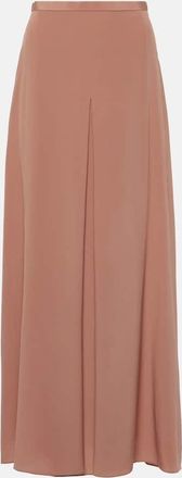 FFORME Lotta silk crepe de chine maxi skirt