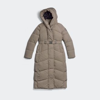 Canada Goose Marlow Parka (Women, Taupe Grey, XXS)