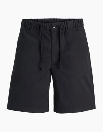 Jack & Jones Jack & Jones Mens Solid Patterned Bermuda Shorts - Black - Size: 35/34/32