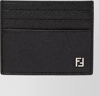 Fendi leather card holder