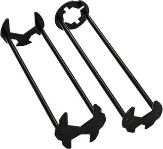 OEM Juego De 2 Llaves Para Lavabo, Grifo, Llave Allen, Cuatro Lavabos, Hierro, Multifuncional, Robusta, 7 Tama&ntilde;os, Universal Para Espacios Peque&ntilde;os