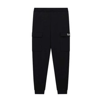 Emporio Armani Sweatpants, male, Black, Size: XL Sweatpants