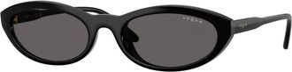 Vogue Eyewear Vo 5697Su Zonnebrillen - Dames - Zonnebrillen - Zwart - 54 MM - Nylon - Accessoires