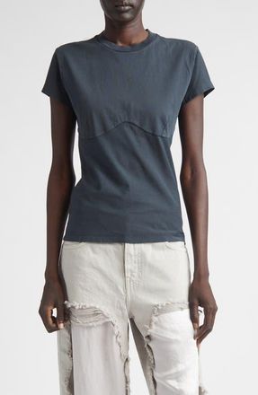 Haikure Albie Cotton T-Shirt in Carbon at Nordstrom, Size X-Small