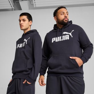 Puma ESS NO. 1 LOGO HOODIE FL, mit verstellbarer Kapuze, mit K&auml;ngurutasche, regul&auml;re Passform