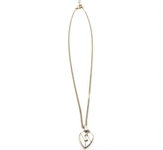 Gucci Heat Knot Silver 925 Pendant Womens Necklace (Pre-Owned)
