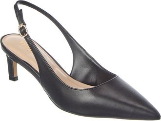 Dune London Celinna Leather Slingback Pump