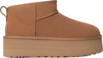UGG Womens Classic Ultra Mini Platform In Chestnut