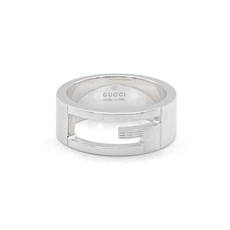 Gucci Silver Silver 925 Band Ring (Pre-Owned)
