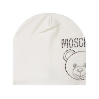 Moschino Cappello - Dames - Accessoires - Wit - Maat: ONE Size