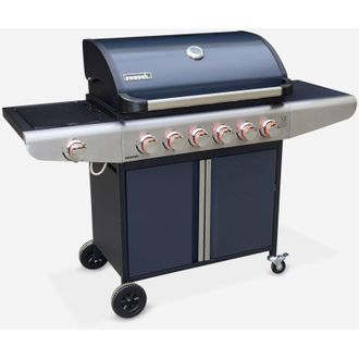 Sweeek Barbecue a gas con 7 bruciatori di cui 1 laterale