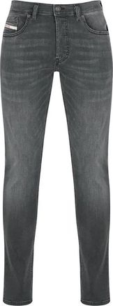 Diesel Heren D-Luster Gewassen Effen Jeans (Grijs)