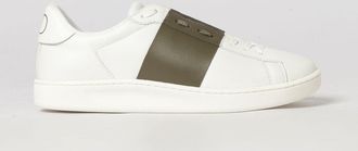 Valentino Garavani Open Royco Bicolour Leather Trainers with VLogo Signature