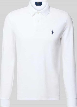 Polo Ralph Lauren Regular Fit Poloshirt aus reiner Baumwolle in Weiss, Gr&ouml;&szlig;e XXL