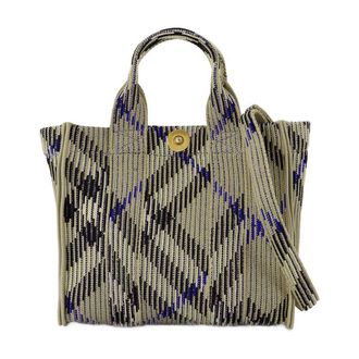 Burberry Mini Knit Shopper Bag