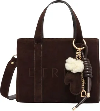 Etrier Alpin Crossbody Tas - Dames - Tassen - Bruin - Maat: ONE Size Zijde